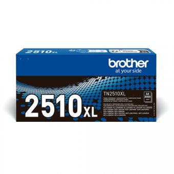 Brother TN-2510XL - Super High Capacity - noir - original - boîte - cartouche de toner - pour Brother DCP-L2620, L2627, L2660, HL-L2400, L2445, L2447, MFC-L2800, L2827, L2860 