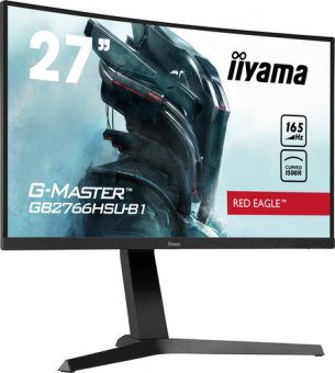 Écran LED - incurvé - 27" - 1920 x 1080 Full HD (1080p) @ 165 Hz - VA - 250 cd/m² - 3000:1 - 1 ms - 2xHDMI, DisplayPort - haut-parleurs - noir mat 