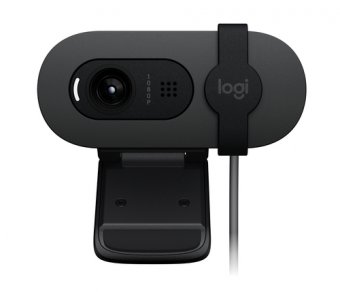 Logitech BRIO 105 - Webcam - couleur - 2 MP - 1920 x 1080 - 1080p, 720p - audio - USB 