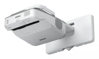 Epson EB-685W - Projecteur 3LCD - 3500 lumens (blanc) - 3500 lumens (couleur) - WXGA (1280 x 800) - 16:10 - 720p - LAN - gris, blanc 