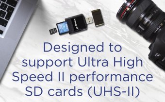 Integral - Lecteur de carte (SDXC UHS-II, microSDXC UHS-I) - USB 3.0 
