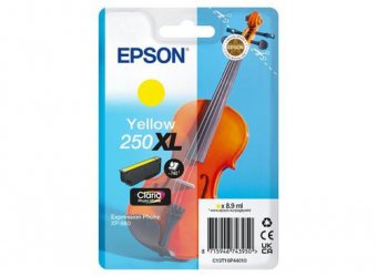 Epson 250XL - 8.9 ml - XL - jaune - original - blister - cartouche d'encre - pour P/N: C11CL95402 