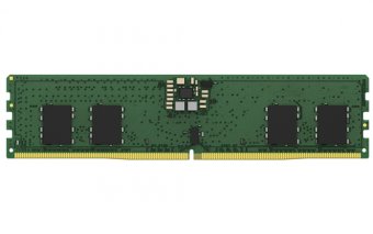 Kingston ValueRAM - DDR5 - module - 8 Go - DIMM 288 broches - 3200 MHz - CL52 - 1.1 V - mémoire non tamponnée chronométrée - on-die ECC 