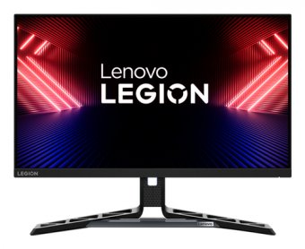 Lenovo R25i-30 - Écran LED - 25" (24.5" visualisable) - 1920 x 1080 Full HD (1080p) @ 165 Hz - IPS - 400 cd/m² - 1000:1 - 0.5 ms - HDMI, DisplayPort - haut-parleurs - noir corbeau 