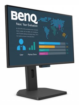 BenQ BL2490TC - Écran LED - 24" (23.8" visualisable) - 1920 x 1080 Full HD (1080p) @ 144 Hz - IPS - 250 cd/m² - 1500:1 - 5 ms - HDMI, DisplayPort, USB-C - haut-parleurs 