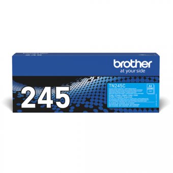 Brother TN245C - À rendement élevé - cyan - original - cartouche de toner - pour Brother DCP-9015CDW, DCP-9020CDN, DCP-9020CDW, HL-3150CDW, MFC-9140CDN 