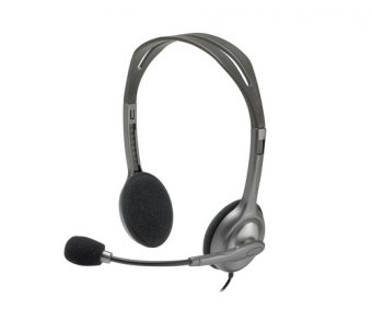 Logitech Stereo Headset H110 - Micro-casque - sur-oreille - filaire 