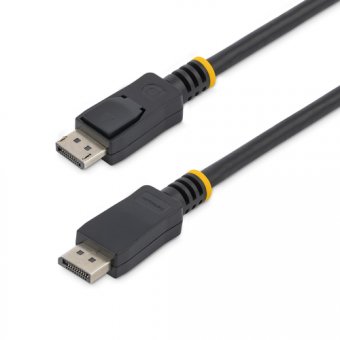 StarTech.com Câble DisplayPort 1.2 de 0,5m avec verrouillage - Cordon DP vers DP avec support HBR2 - M/M - DisplayPort 4K - Câble DisplayPort - DisplayPort (M) pour DisplayPort (M) - 50 cm - verrouillé - noir 