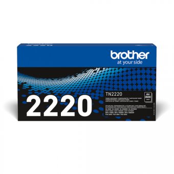 Brother TN2220 - Noir - original - cartouche de toner - pour Brother DCP-7070DW, HL-2250DN, MFC-7360Ne, FAX-2840, 2940 