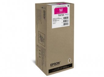 Epson T9733 - 192.4 ml - taille XL - magenta - original - cartouche d'encre - pour WorkForce Pro WF-C869R 