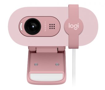 Logitech BRIO 100 - Webcam - couleur - 2 MP - 1920 x 1080 - 1080p, 720p - audio - USB 