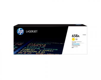 HP 658A - jaune - original - LaserJet - cartouche de toner (Unitaire) 