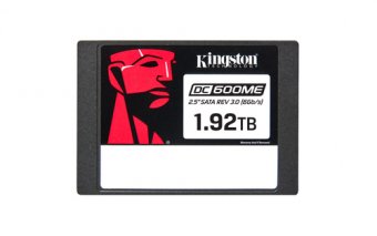 Kingston DC600ME - SSD - Mixed Use - chiffré - 1.92 To - interne - 2.5" - SATA 6Gb/s - AES 256 bits - TCG Opal Encryption 2.0 