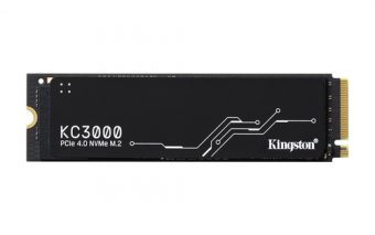 Kingston KC3000 - SSD - 4096 Go - interne - M.2 2280 - PCIe 4.0 (NVMe) - pour Intel Next Unit of Computing 12 Pro Kit - NUC12WSKi5 