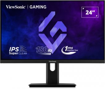 ViewSonic XG24G1 - Écran LED - jeux - 24" (23.8" visualisable) - 1920 x 1080 Full HD (1080p) @ 180 Hz - IPS - 300 cd/m² - 1000:1 - 1 ms - 2xHDMI, DisplayPort 