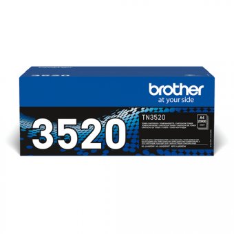 Brother TN3520 - Noir - original - cartouche de toner - pour Brother HL-L6400DWTT, MFC-L6900DW Custom UI, MFC-L6900DWTZ, MFC-L6970DW, MFC-L6970DWT 