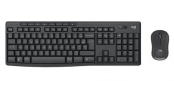 Logitech MK370 Combo for Business - Ensemble clavier et souris - sans fil - Bluetooth LE - AZERTY - Français - graphite 