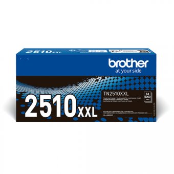Brother TN2510XXL - Ultra High Yield - noir - original - boîte - cartouche de toner - pour Brother HL-L2865DW, MFC-L2960DW, MFC-L2980DW 