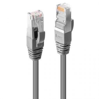 Lindy Câble réseau Gris Cat.6 S/FTP LSZH, 5m (testé par Fluke) - disponible 24 / 48h 