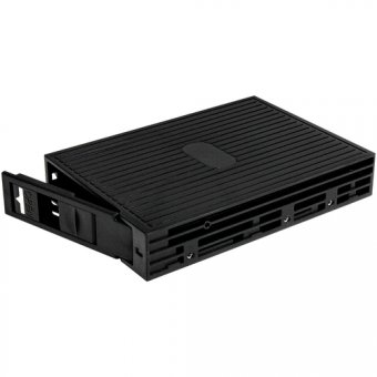 StarTech.com Convertisseur pour disque dur SATA ou SAS 2,5" vers SATA 3,5" - Adaptateur HDD / SSD - Adaptateur pour baie de stockage - 3,5" à 2,5" - noir - pour P/N: S352BU33HR, SATDOCK5U3ER, SATDUP11IMG, SATERASER4, SATSASDUPE11, SU2DUPERA11 