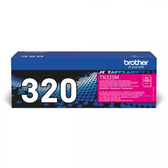 Brother TN320M - Magenta - original - cartouche de toner - pour Brother DCP-9055CDN, DCP-9270CDN, HL-4140CN, MFC-9465CDN 