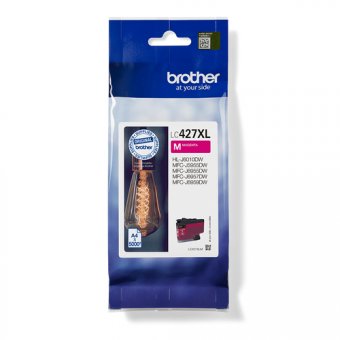 Brother LC427XLM - Haute capacité - magenta - original - cartouche d'encre - pour Brother HL-J6010DW, MFC-J5955DW, MFC-J6955DW, MFC-J6957DW 