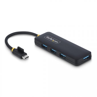 StarTech.com 4-Port USB-C Hub, 5Gbps, USB-C to 4x USB-A, Bus Powered - Concentrateur (hub) - 4 x USB 3.2 Gen 1 - de bureau 
