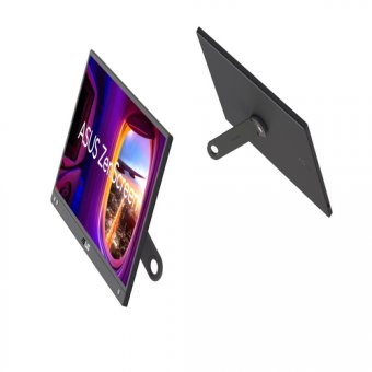 ASUS ZenScreen MB166CR - Écran LED - 16" - portable - 1920 x 1080 Full HD (1080p) @ 60 Hz - IPS - 250 cd/m² - 1000:1 - 5 ms - USB - noir 