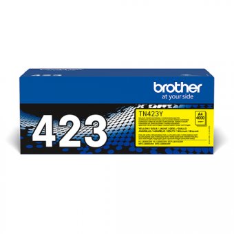 Brother TN423Y - Jumbo Yield - jaune - original - cartouche de toner - pour Brother DCP-L8410CDW, DCP-L8410CDWT, HL-L8360CDWMT, MFC-L8690CDW 