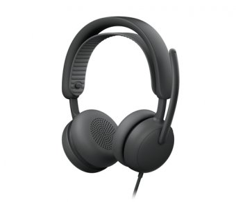Logitech Zone Filaire 2 for Business - Micro-casque - sur-oreille - filaire - Suppresseur de bruit actif - graphite - Certifié pour Microsoft Teams 