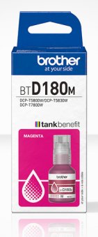 Brother BTD180M - Magenta - original - recharge d'encre - pour Brother DCP-T580DW 