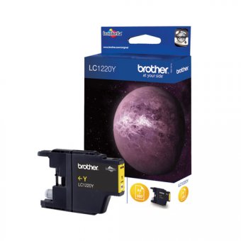 Brother LC1220Y - Jaune - original - cartouche d'encre - pour Brother DCP-J525W, DCP-J725DW, DCP-J925DW, MyMio MFC-J825N 