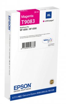 Epson T9083 - 39 ml - taille XL - magenta - original - cartouche d'encre - pour WorkForce Pro WF-6090, WF-6590 
