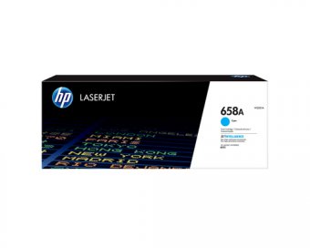 HP 658A - cyan - original - LaserJet - cartouche de toner  (Unitaire) 