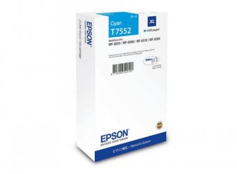 Epson T7552 - 39 ml - XL - cyan - original - cartouche d'encre 