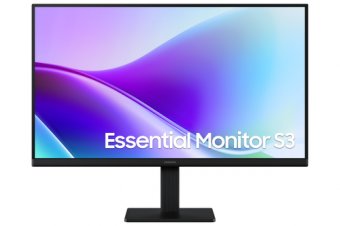 Samsung Essential S3 S24F324GAU - S32GF Series - écran LED - 24" - 1920 x 1080 Full HD (1080p) @ 120 Hz - IPS - 250 cd/m² - 1000:1 - 5 ms - 2xHDMI - noir 