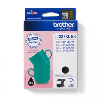 Brother LC227XLBK - Noir - original - cartouche d'encre - pour Brother DCP-J4120DW, MFC-J4420DW, MFC-J4625DW 