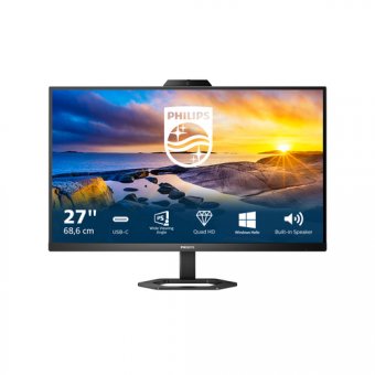 Philips 27E1N5600HE - 5000 Series - écran LED - 27" - 2560 x 1440 QHD @ 75 Hz - IPS - 300 cd/m² - 1000:1 - 1 ms - HDMI, DisplayPort, USB-C - haut-parleurs - noir texturé 