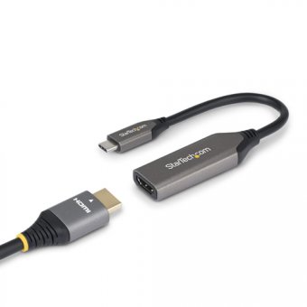 StarTech.com - Câble adaptateur - USB-C mâle pour HDMI mâle - 20 cm - support pour 8K60Hz, support pour 4K144Hz 