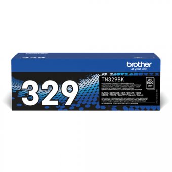 Brother TN329BK - Noir - original - cartouche de toner - pour Brother DCP-L8450CDW 