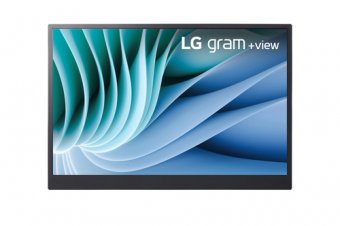 LG gram +view 16MR70 - Écran LED - 16" - portable - 2560 x 1600 WQXGA - IPS - 350 cd/m² - 1200:1 - 2xUSB-C - argent 