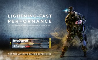 Integral Advantage PRO-2 - SSD - 1 To - PCIe 4.0 x4 (NVMe) 