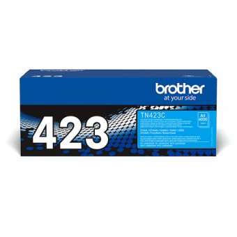 Brother TN423C - Jumbo Yield - cyan - original - cartouche de toner - pour Brother DCP-L8410CDW, DCP-L8410CDWT, HL-L8360CDWMT, MFC-L8690CDW 