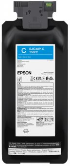 Epson T55P2 - 480 ml - cyan - original - boîte - cartouche d'encre - pour EPL C8000E 
