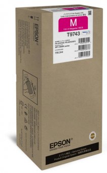 Epson T9743 - 735.2 ml - taille XXL - magenta - original - cartouche d'encre 