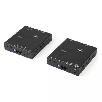 StarTech.com Kit extendeur HDMI via IP - Vidéo sur IP - Extender HDMI - Prolongateur HDMI avec support mur vidéo - 4K 30 Hz - Rallonge vidéo/audio/infrarouge/série - 1GbE - jusqu'à 100 m - pour P/N: ST12MHDLAN4R, VIDWALLMNT 