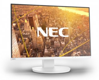NEC MultiSync EA231WU-WH - Écran LED - 23" (22.5" visualisable) - 1920 x 1200 WUXGA - IPS - 250 cd/m² - 1000:1 - 5 ms - HDMI, DVI-D, VGA, DisplayPort - haut-parleurs - blanc 