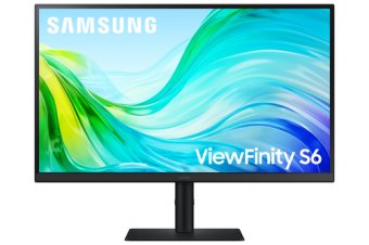 Samsung ViewFinity S6 S27F612EAU - S61F Series - écran LED - 27" - 2560 x 1440 QHD @ 100 Hz - IPS - 300 cd/m² - 1000:1 - 5 ms - 2xHDMI, DisplayPort - noir 