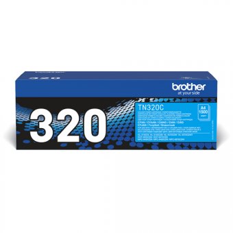 Brother TN320C - Cyan - original - cartouche de toner - pour Brother DCP-9055CDN, DCP-9270CDN, HL-4140CN, MFC-9465CDN 