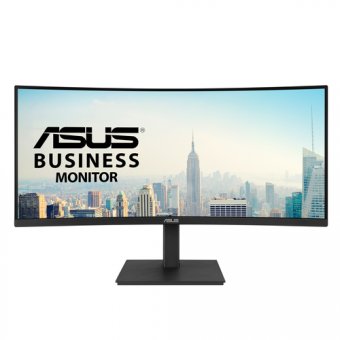 ASUS VA34VCPSR - Écran LED - incurvé - 34" - 3440 x 1440 @ 100 Hz - VA - 300 cd/m² - 3000:1 - HDR10 - 4 ms - HDMI, DisplayPort, USB-C - haut-parleurs - noir 
